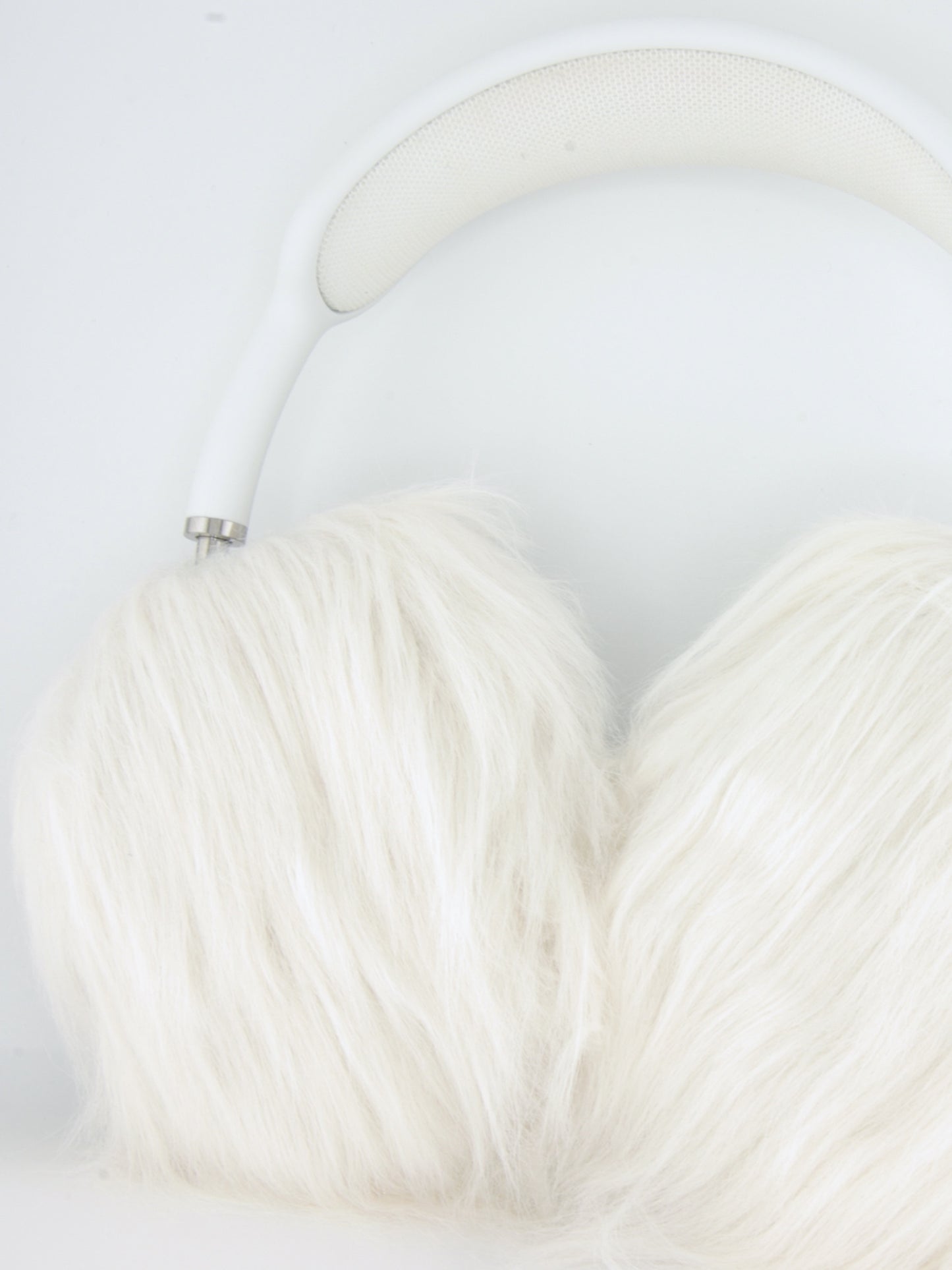 Arctic Faux Fur AirPods Max Covers