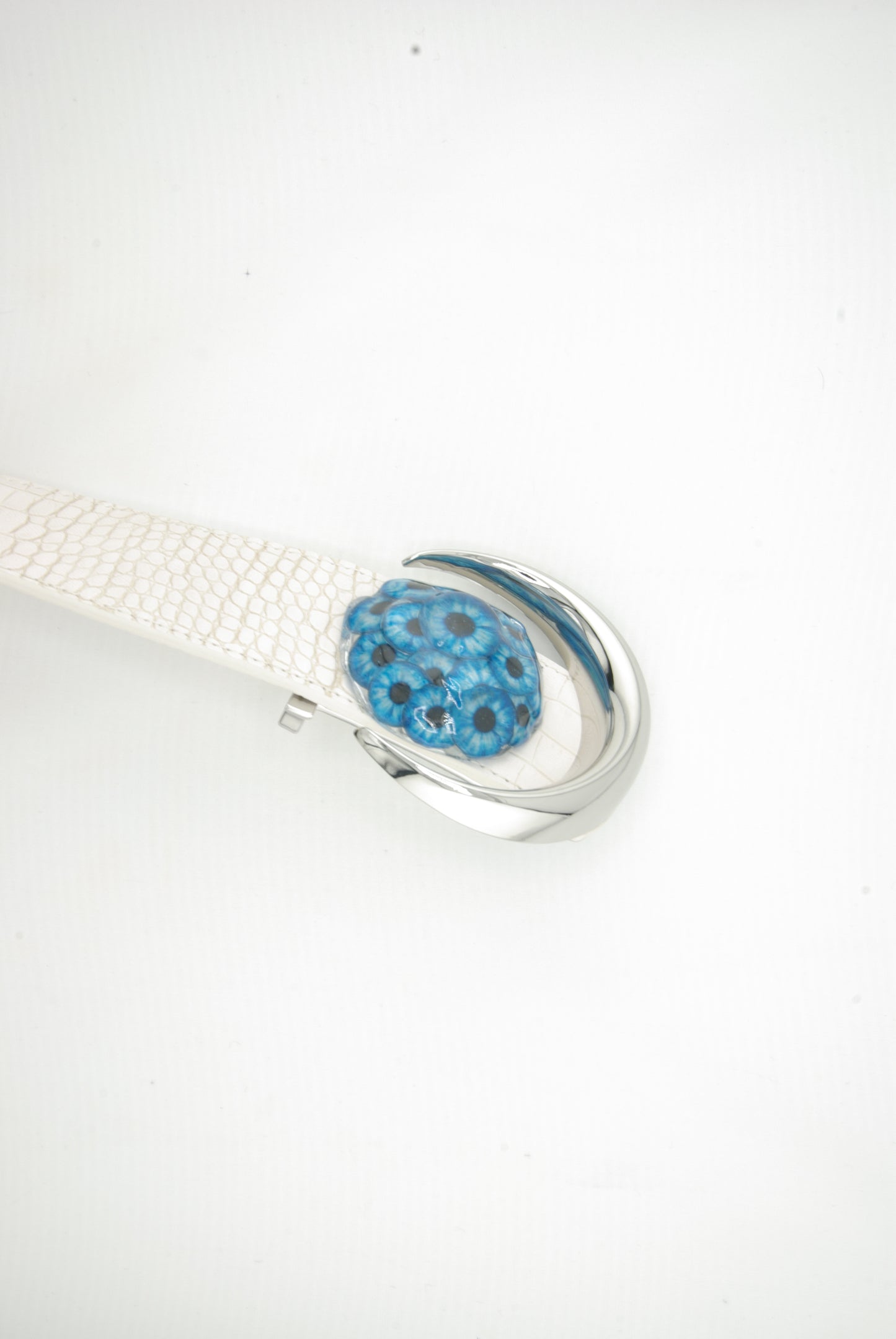 Blue Eye Buckle Ivory Crescent Chthonic™ Belt