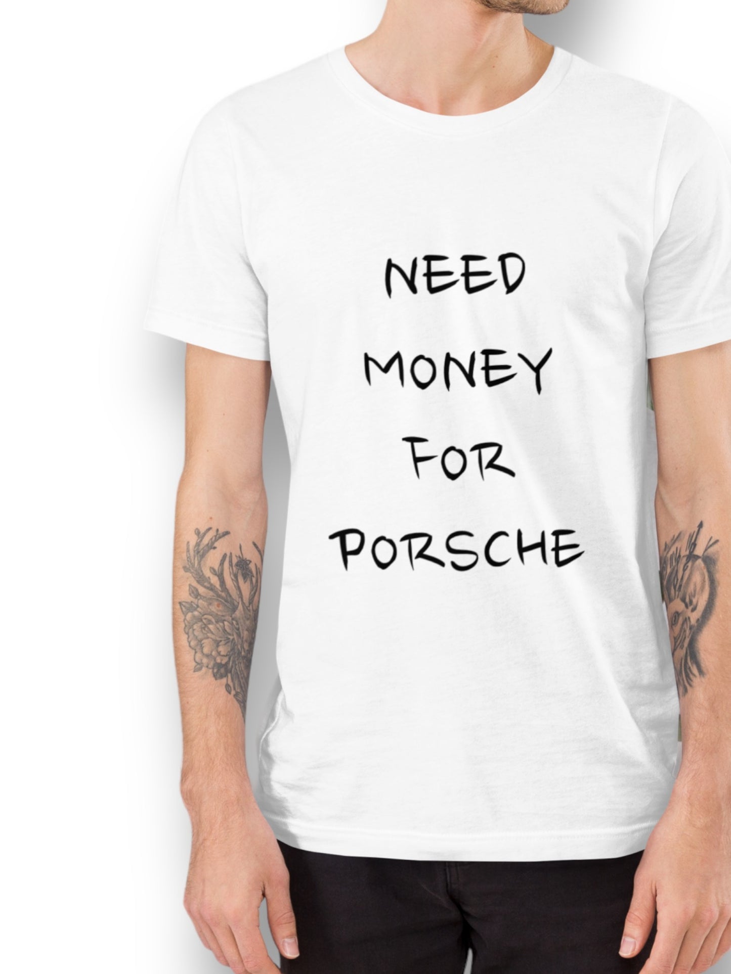 need money 4 Porsche tee