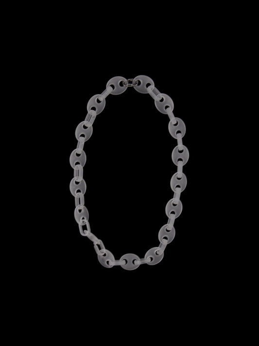 Frost Acrylic Oval link chain