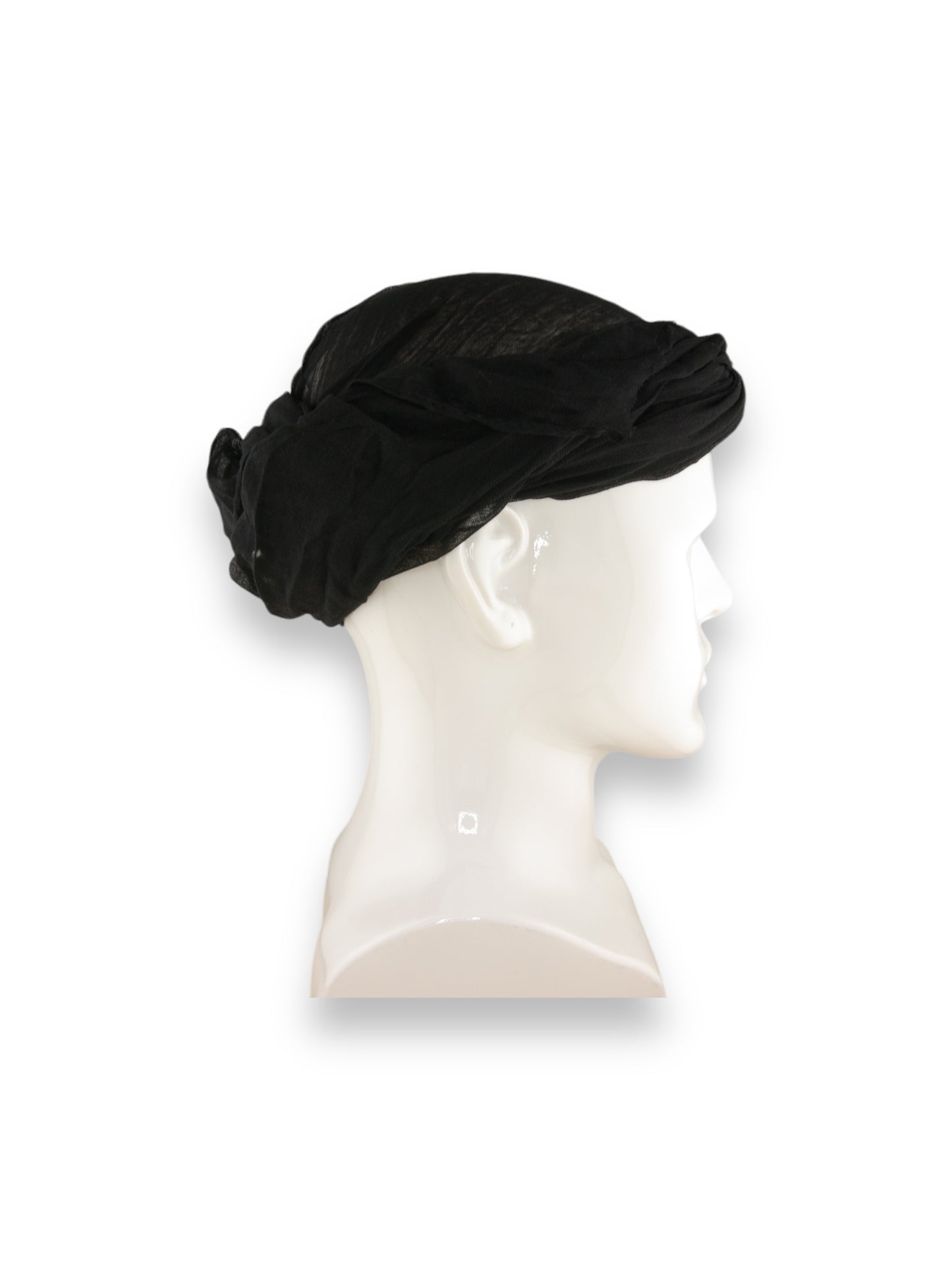 Charcoal Gauze Scarf