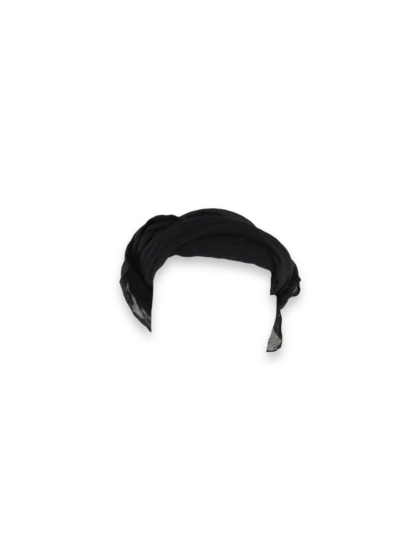 Charcoal Gauze Scarf
