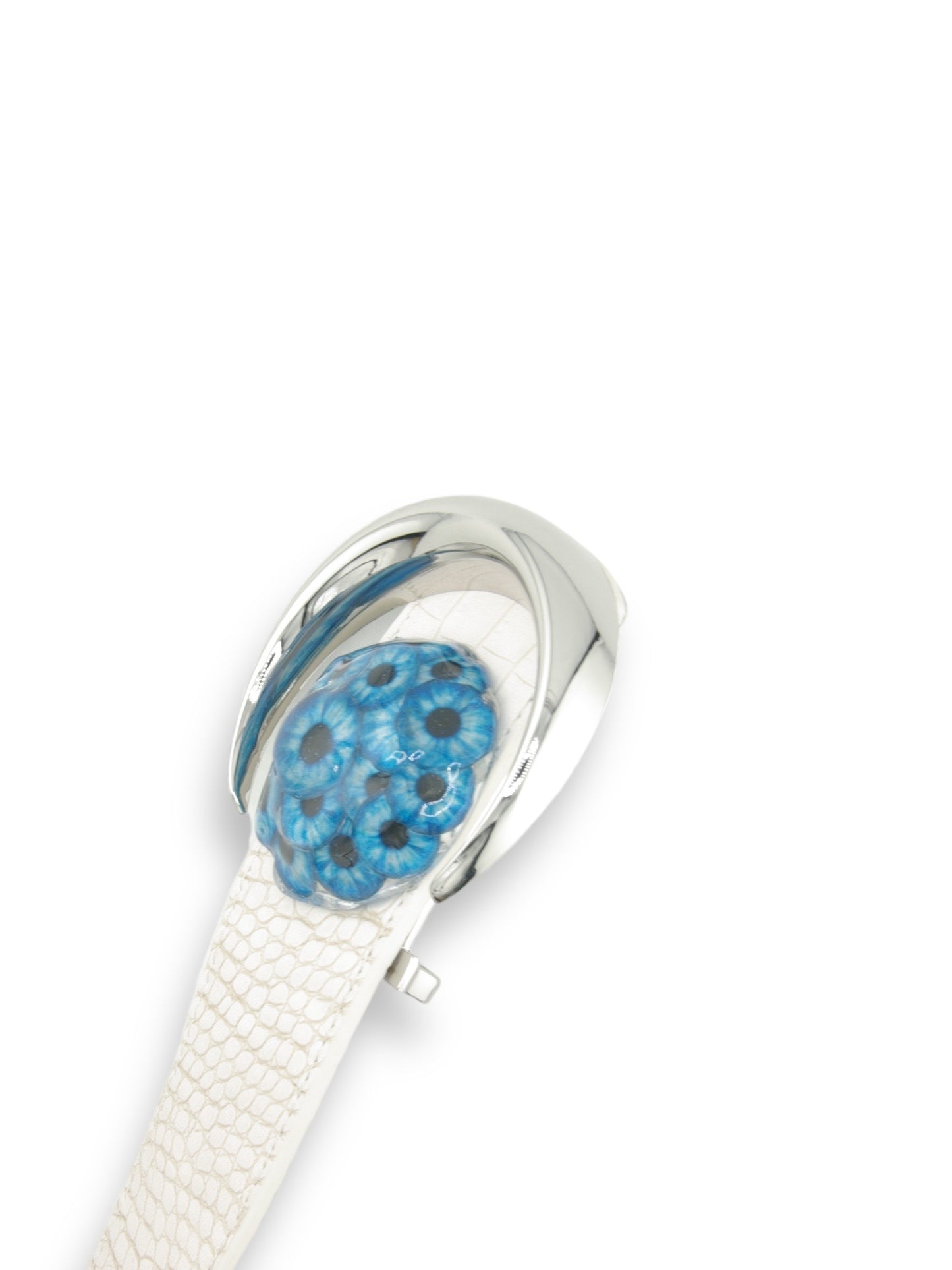 Blue Eye Buckle Ivory Crescent Chthonic™ Belt