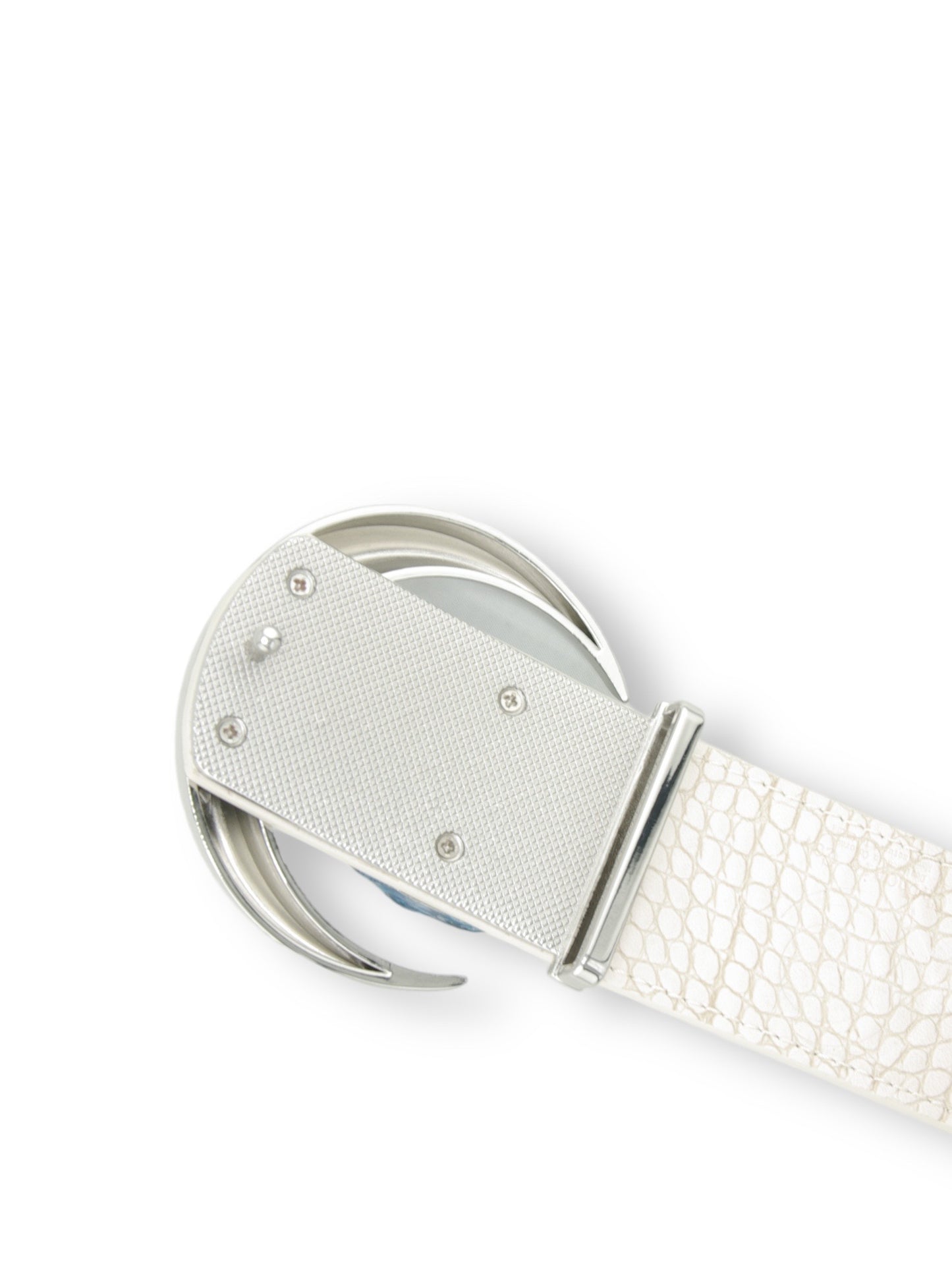 Blue Eye Buckle Ivory Crescent Chthonic™ Belt
