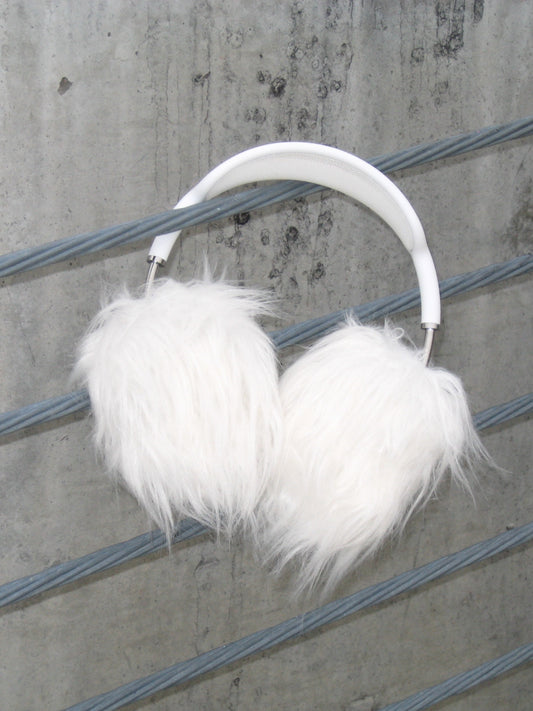 Arctic Faux Fur AirPods Max Covers