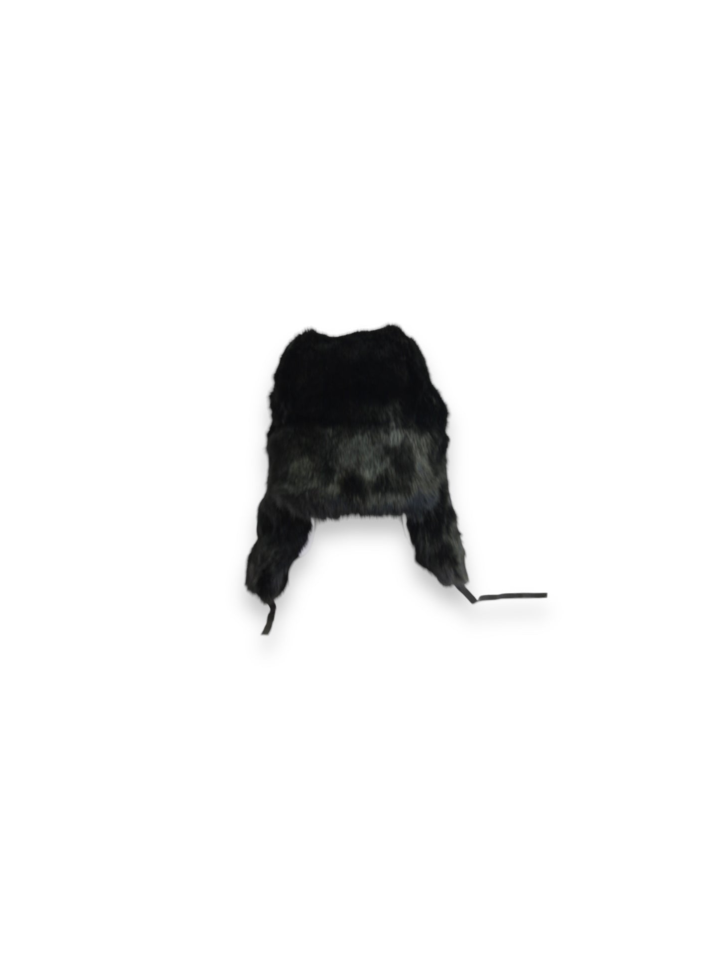 Chthonic Emblem Premium 100% Rabbit Fur Black Trapper Hat