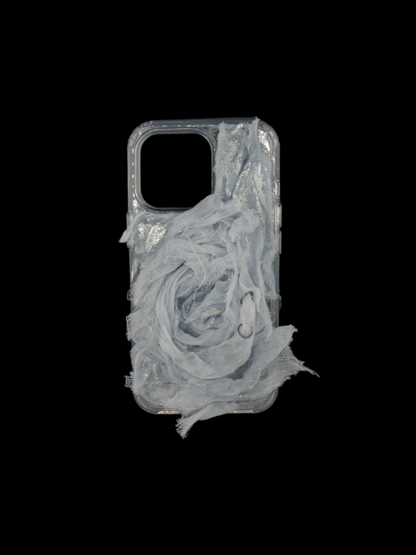 Silver Pierced Couture Case