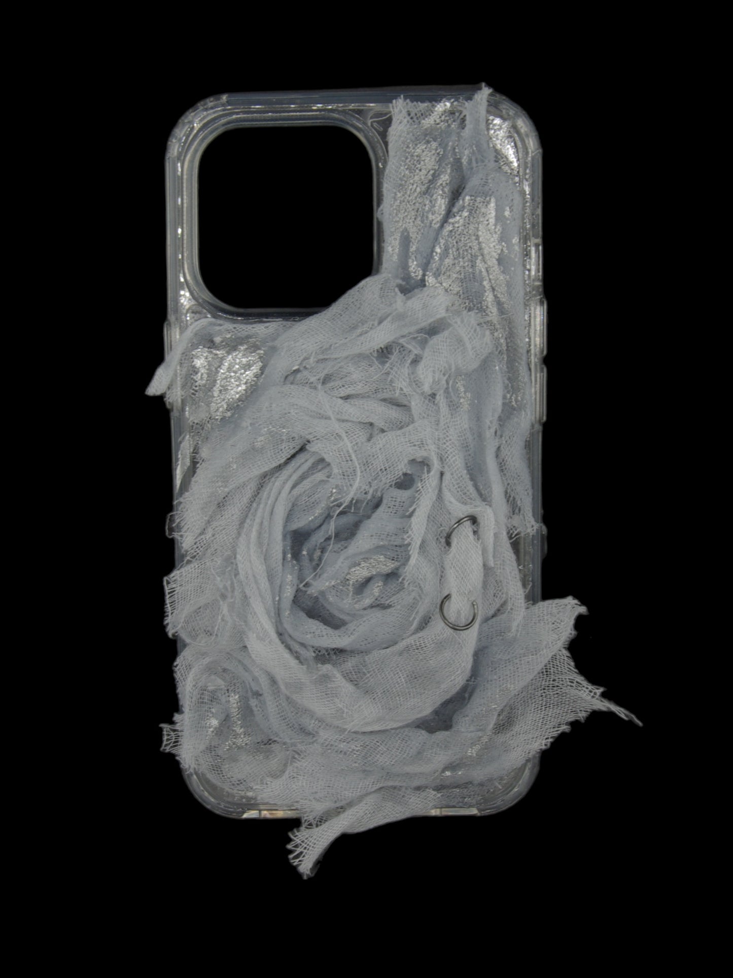 Silver Pierced Couture Case