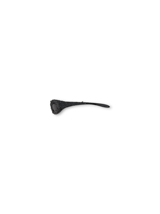 Onyx Frost (Black Ice sunglasses) with Oval frames