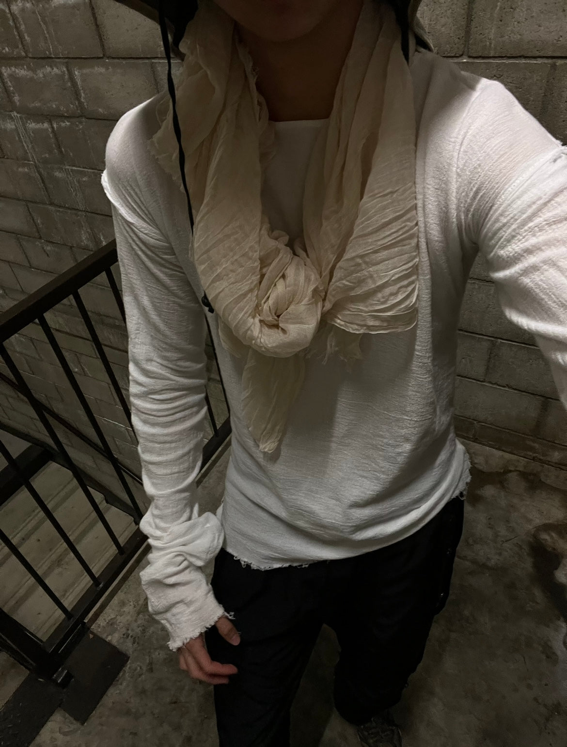 Sand scarf mini