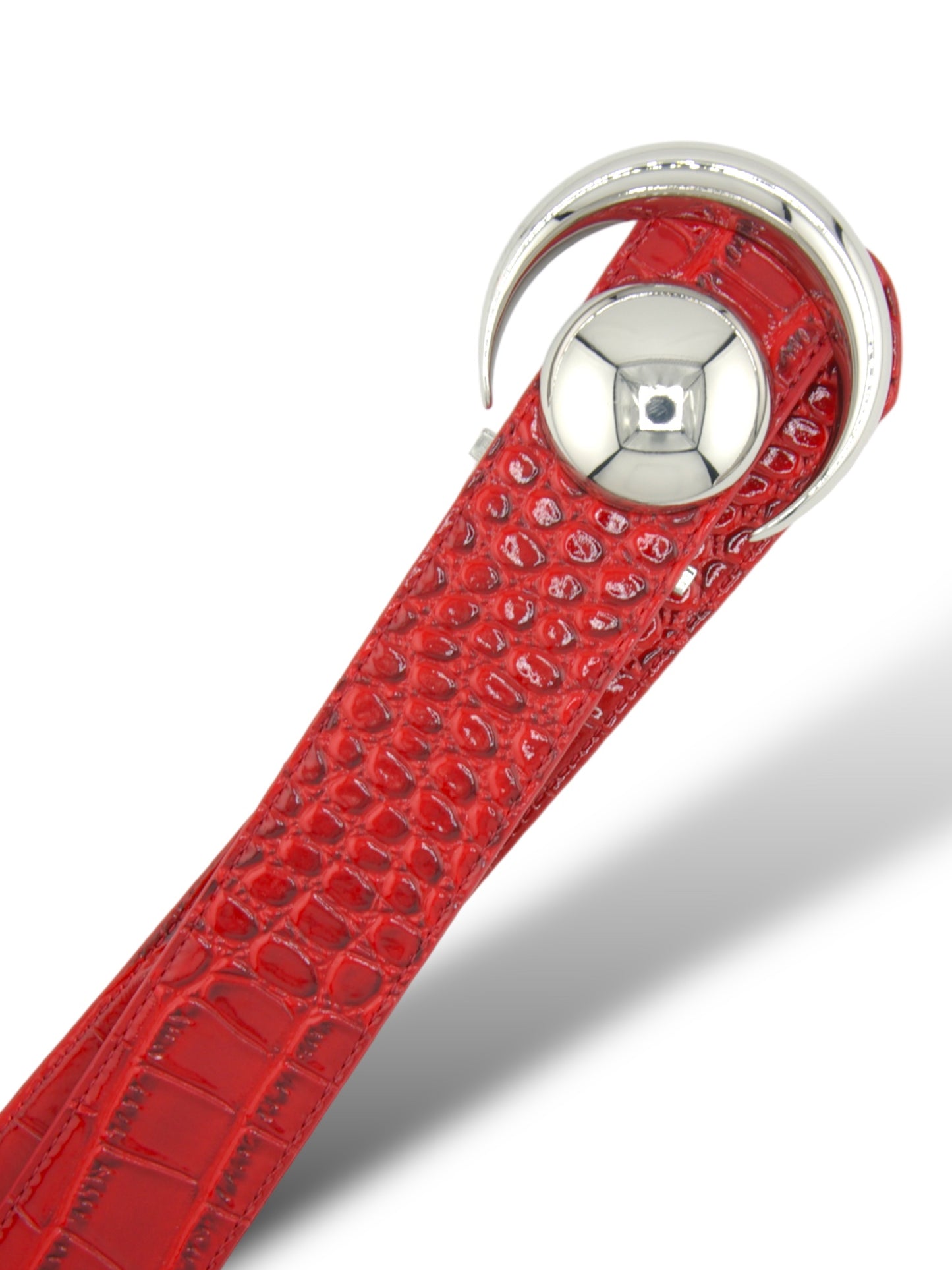Candy Red  Crescent  Belt