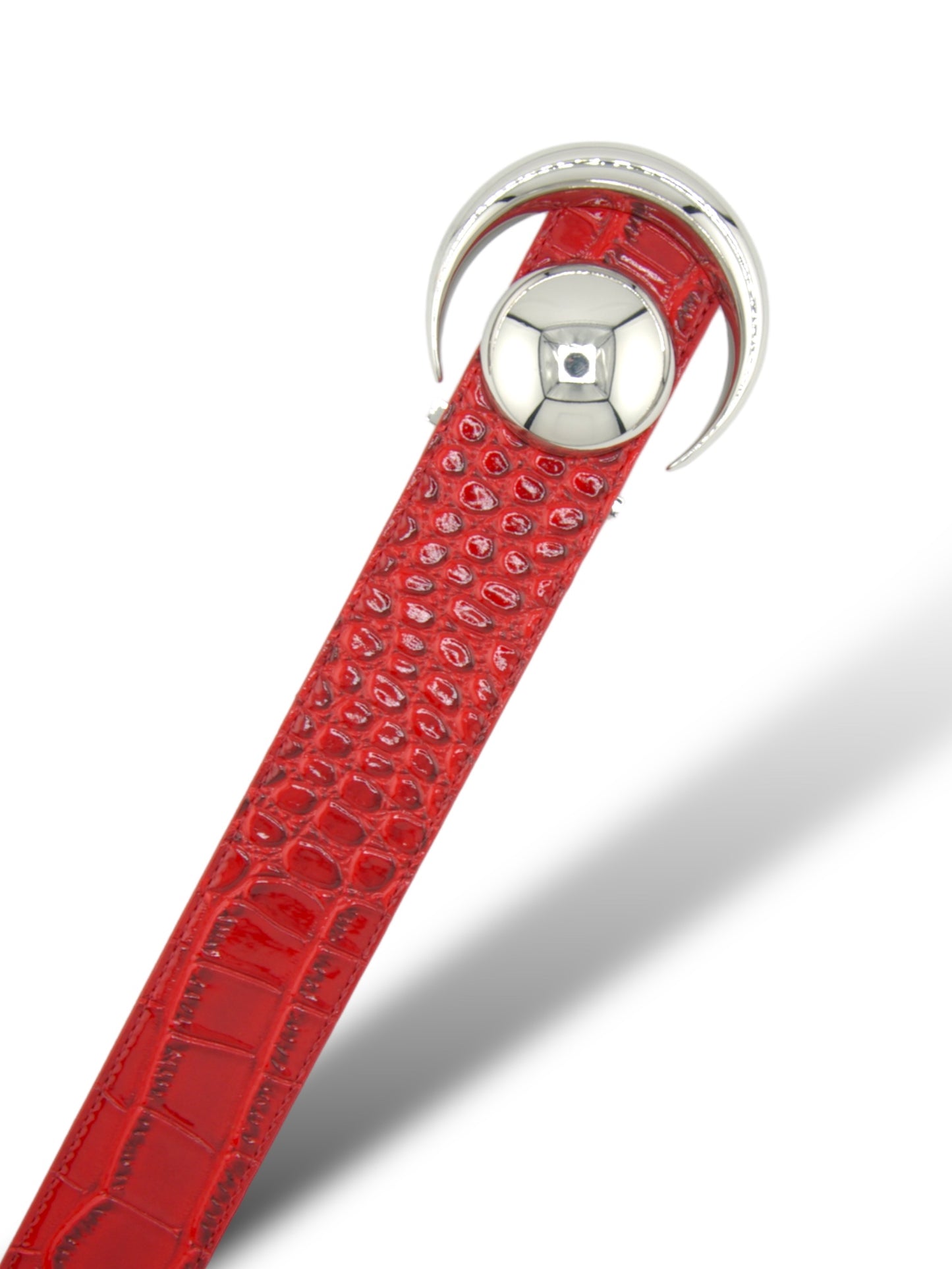 Candy Red  Crescent  Belt